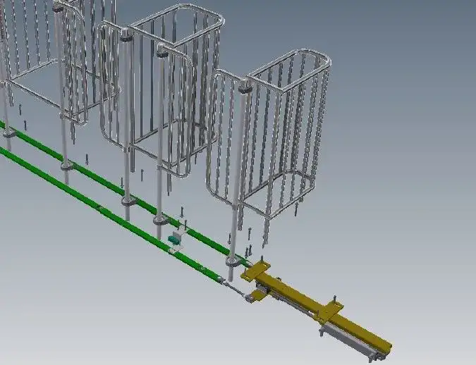 Concept of the new and improved load gates.